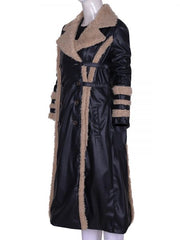 Triple XXX Yelena Fur Black Coat