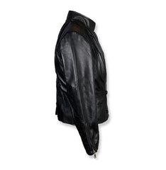 Twilight Breaking Dawn Bella Swan Black Double Breasted Leather Jacket