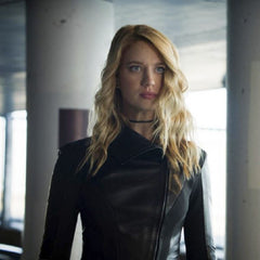 Supergirl TV Series Yael Grobglas Black Leather Jacket