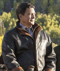 Yellowstone Thomas Rainwater Leather Jacket