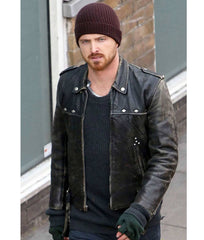 A Long Way Down Aaron Paul Leather Jacket