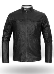 ARON TAYLOR JOHNSON GODZILLA 2014 LEATHER JACKET