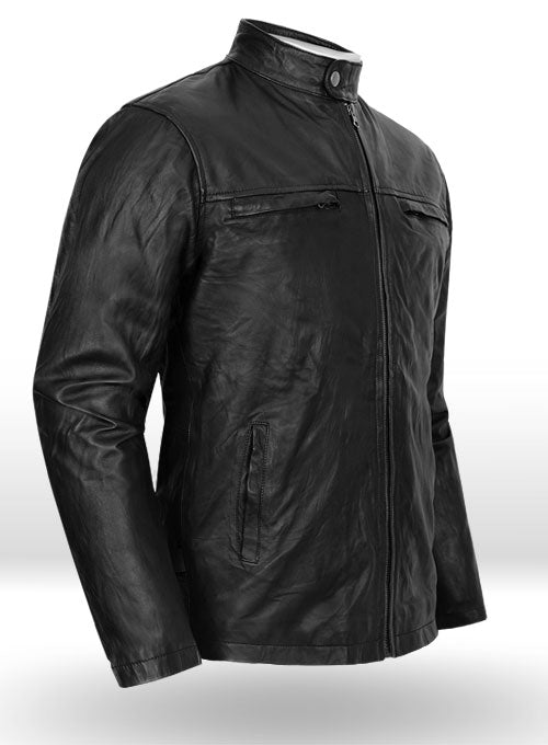 ARON TAYLOR JOHNSON GODZILLA 2014 LEATHER JACKET