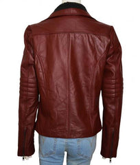 Ash vs Evil Dead Dana Delorenzo Red Leather Jacket