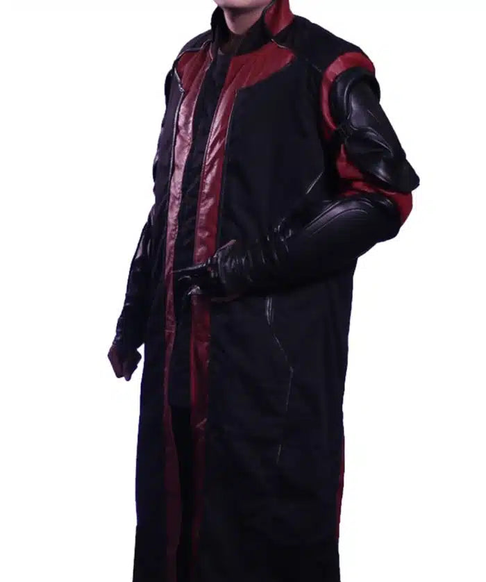 Avengers Age of Ultron Hawkeye Leather Coat