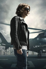 Lex Luthor Batman V Superman Jesse Eisenberg Leather Jacket