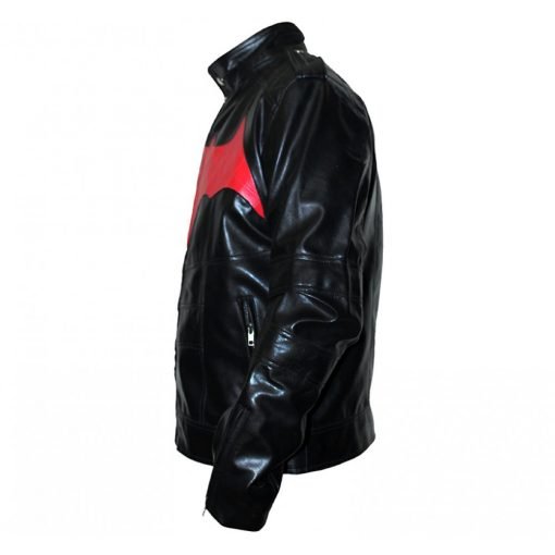 batman logo black jacket