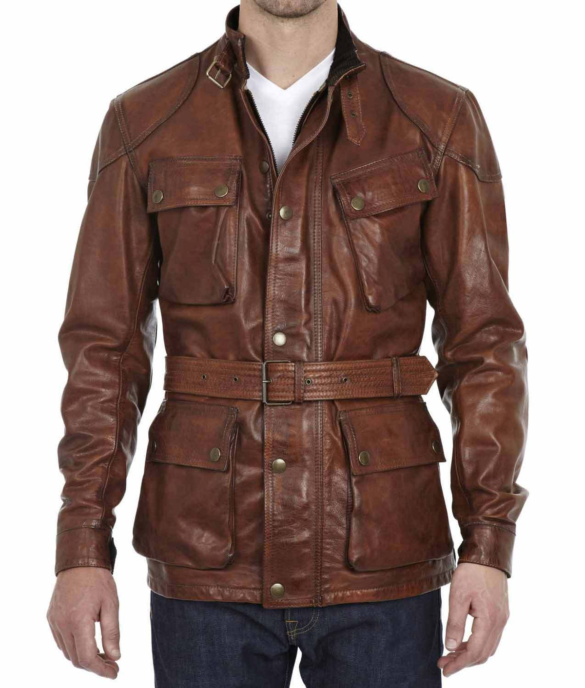 Benjamin Button Brad Pitt Motorcycle Jacket