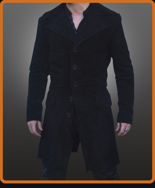 Wes Bentley Leather Trench Coat