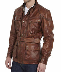 Benjamin Button Brad Pitt Motorcycle Jacket