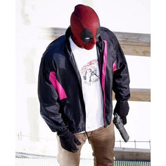 Dead-pool 2 Ryan Reynolds Satin Jacket