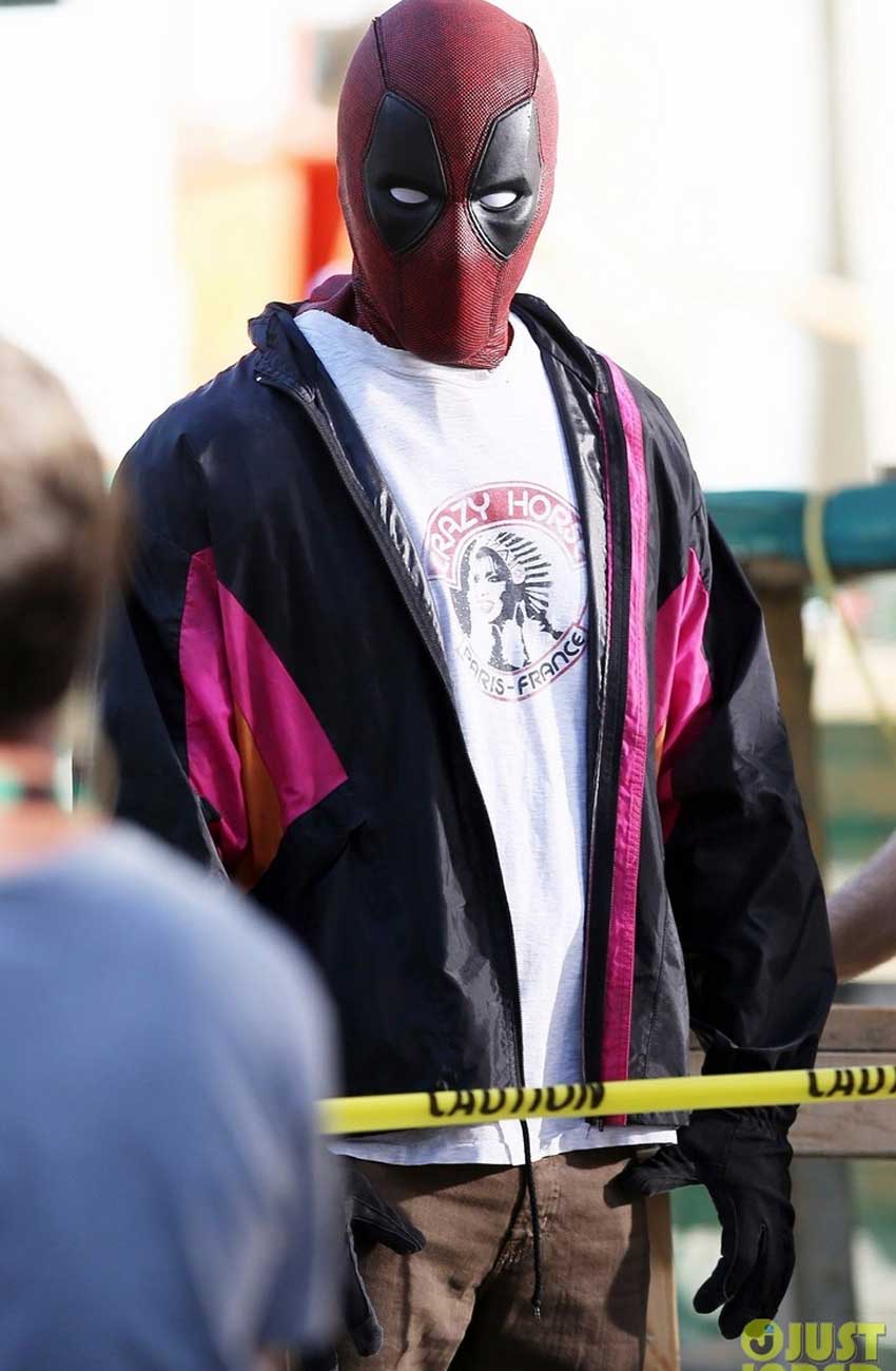 Dead-pool 2 Ryan Reynolds Satin Jacket