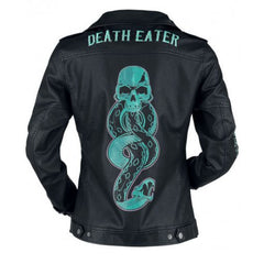 Harry Potter The Death Eater Black Biker Jacket