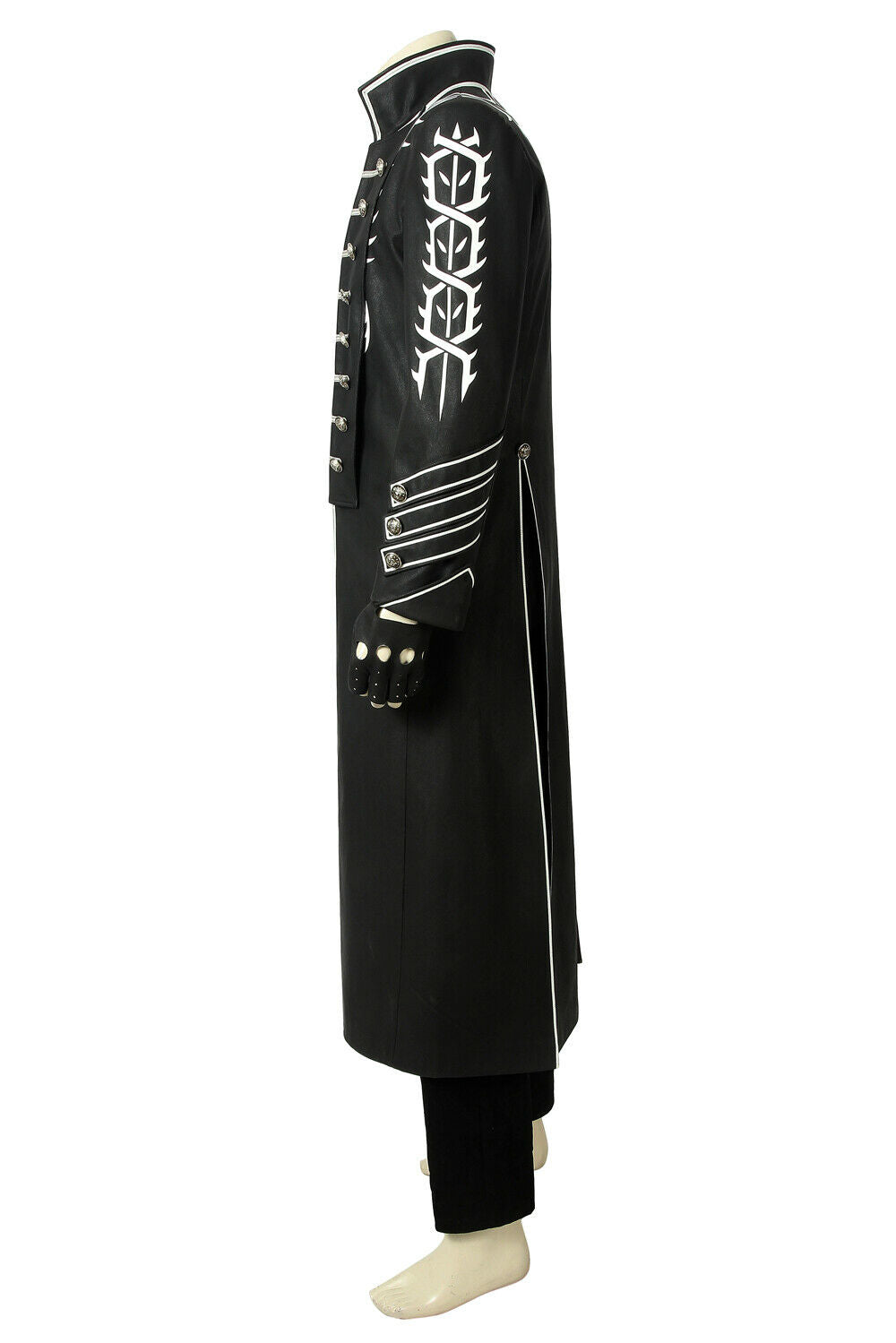 Devil May Cry 5 Vergil Black Leather Coat