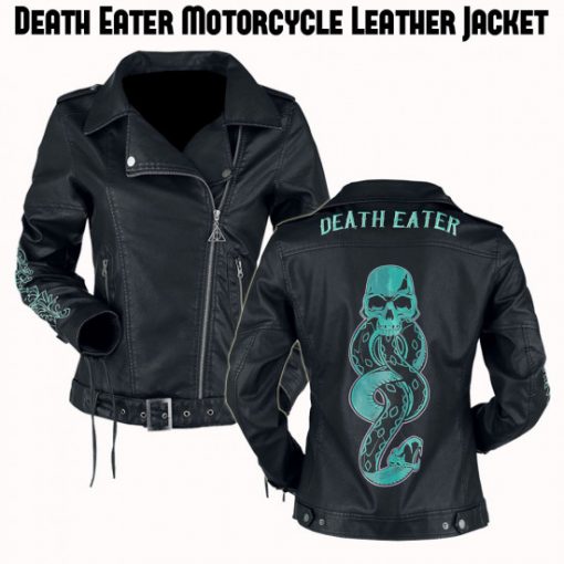 Harry Potter The Death Eater Black Biker Jacket