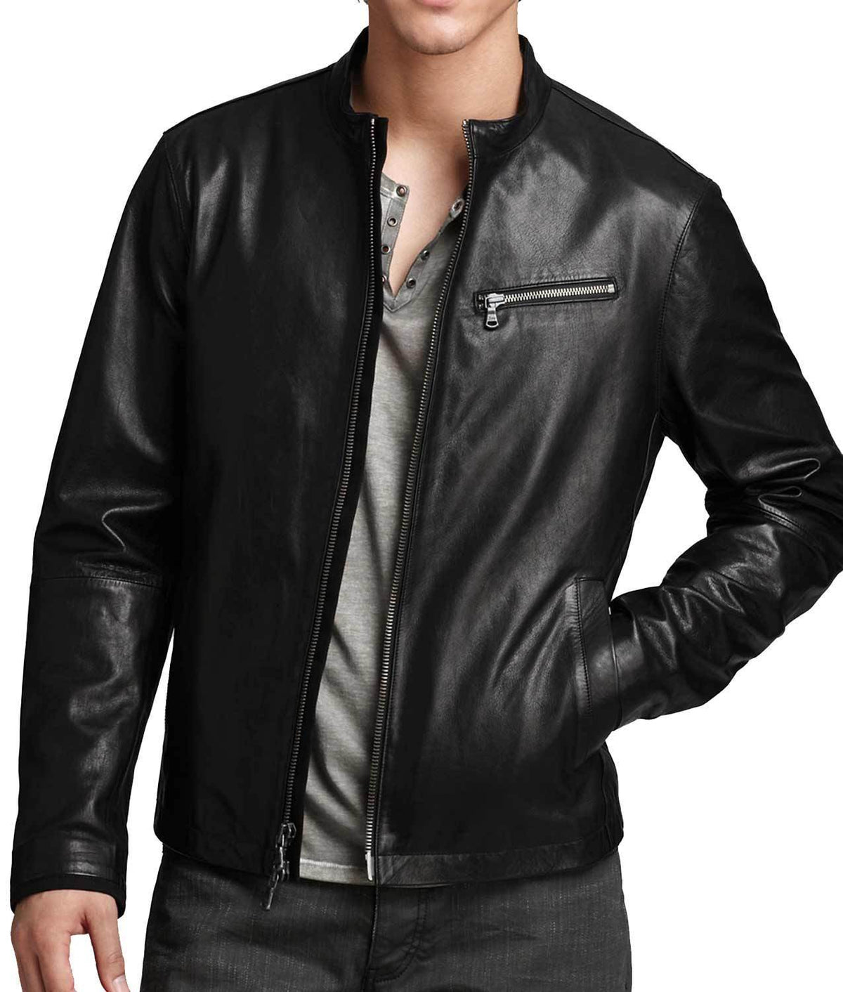 Agents of Shield Brett Dalton Black Leather Jacket