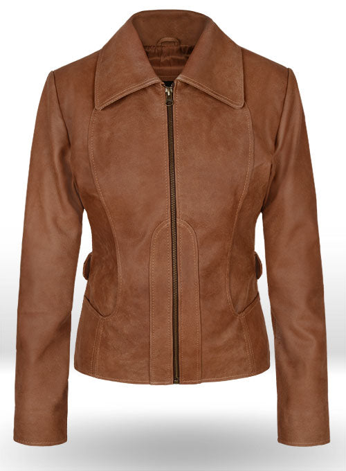 JENNIFER LOPEZ GIGLI LEATHER JACKET