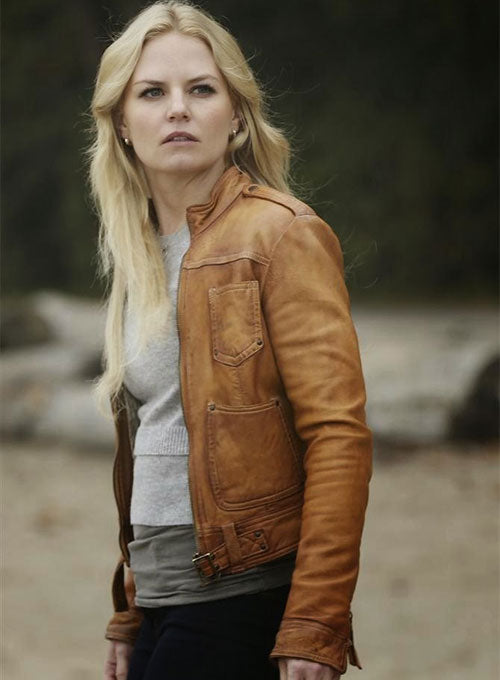 Once Upon Jennifer Morrison Leather Emma Swan Jennifer Morrison