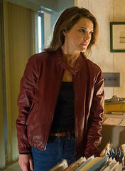 KERI RUSSELL THE AMERICANS LEATHER JACKET