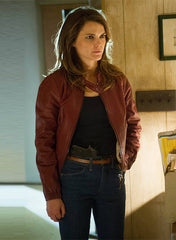 KERI RUSSELL THE AMERICANS LEATHER JACKET