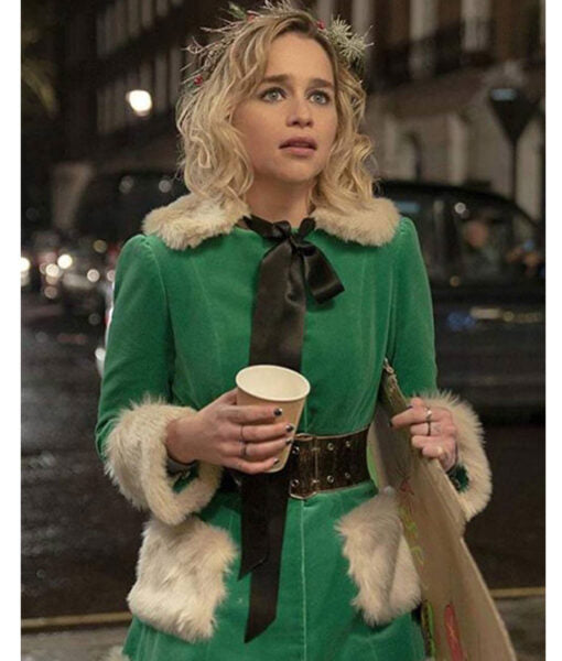 last-christmas-emilia-clarke-green-coat