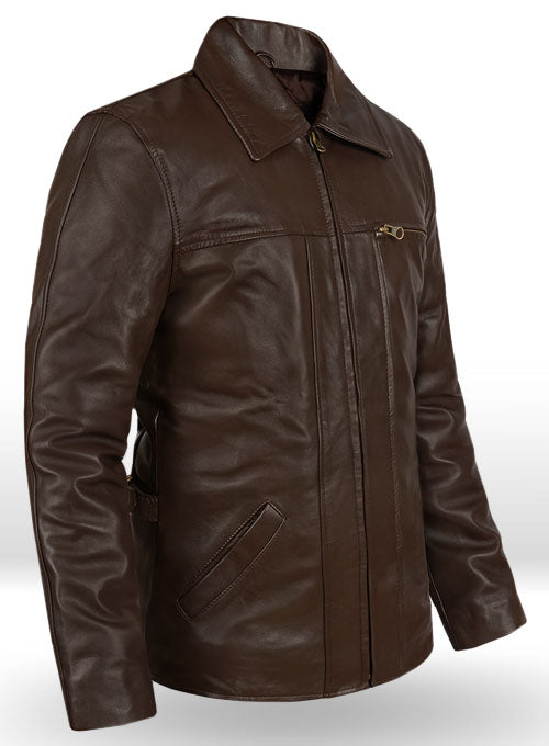 LEONARDO DICAPRIO INCEPTION LEATHER JACKET