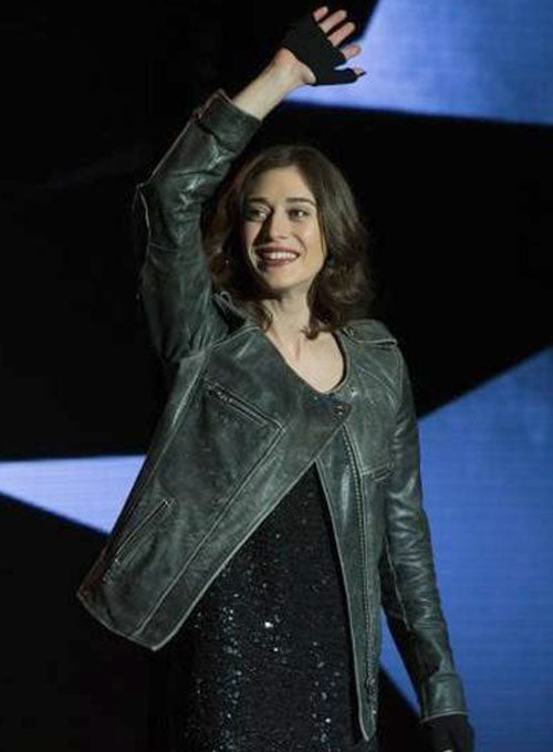 LIZZY CAPLAN NOW YOU SEE ME 2 LEATHER JACKET