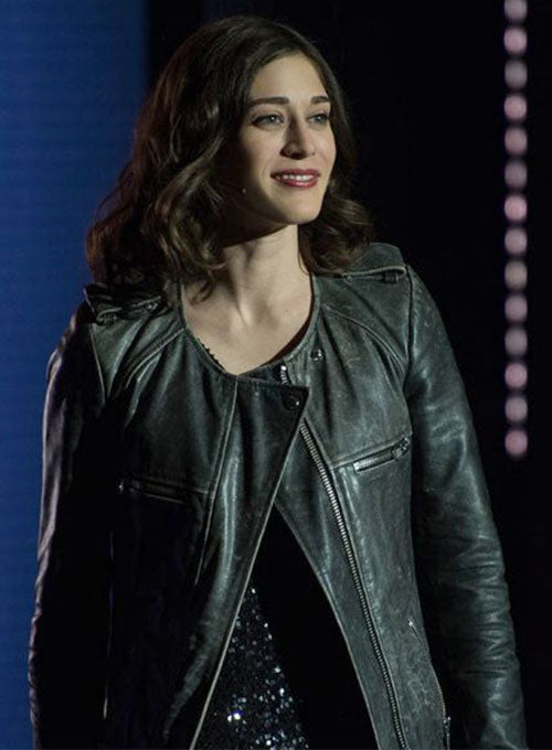 LIZZY CAPLAN NOW YOU SEE ME 2 LEATHER JACKET