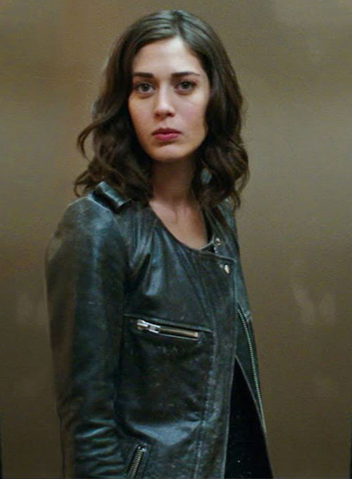 LIZZY CAPLAN NOW YOU SEE ME 2 LEATHER JACKET