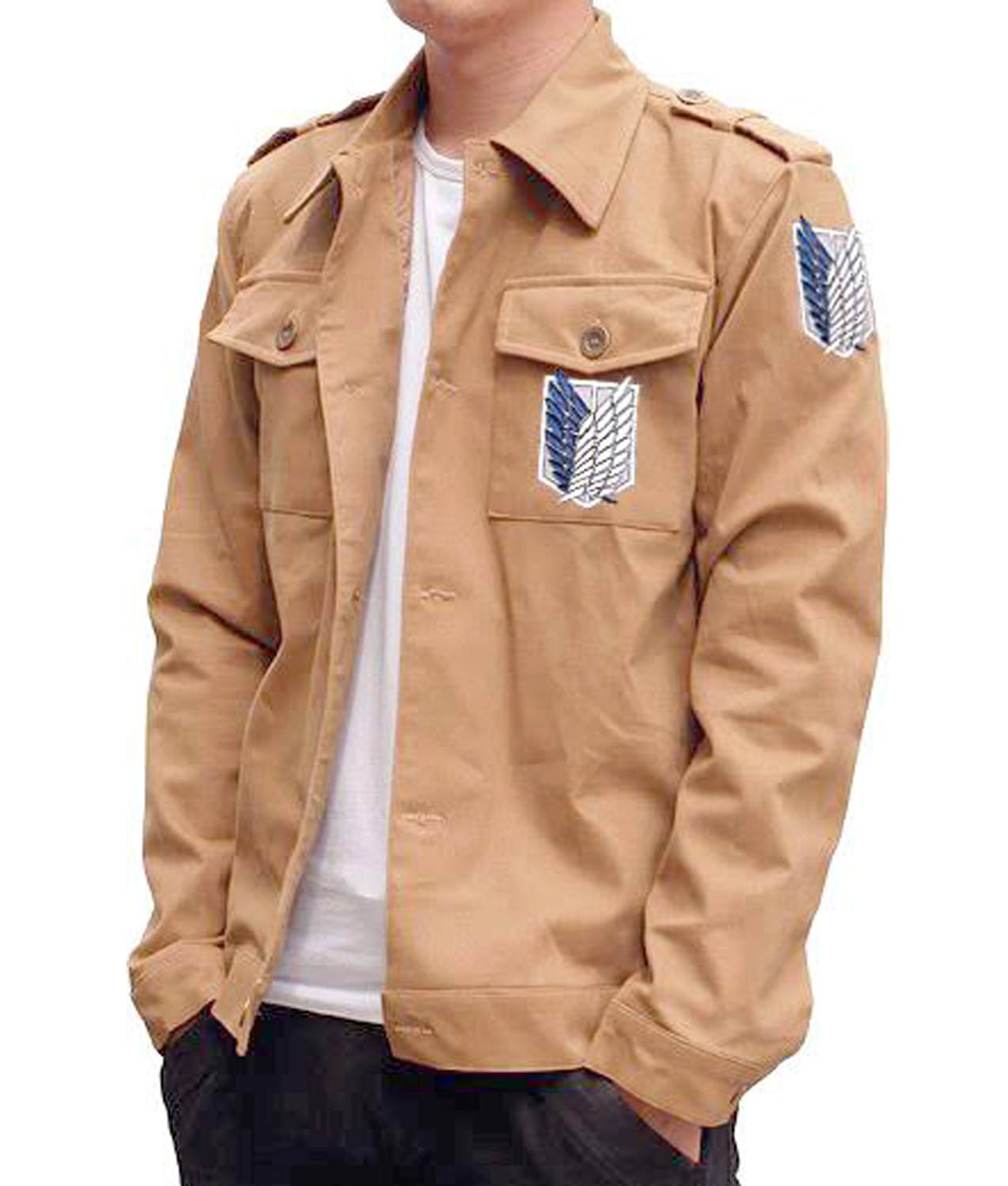 Unisex Attack on Titan Survey Corps Jacket Cosplay Costume