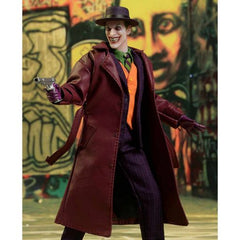 Joker Mezco Leather Coat