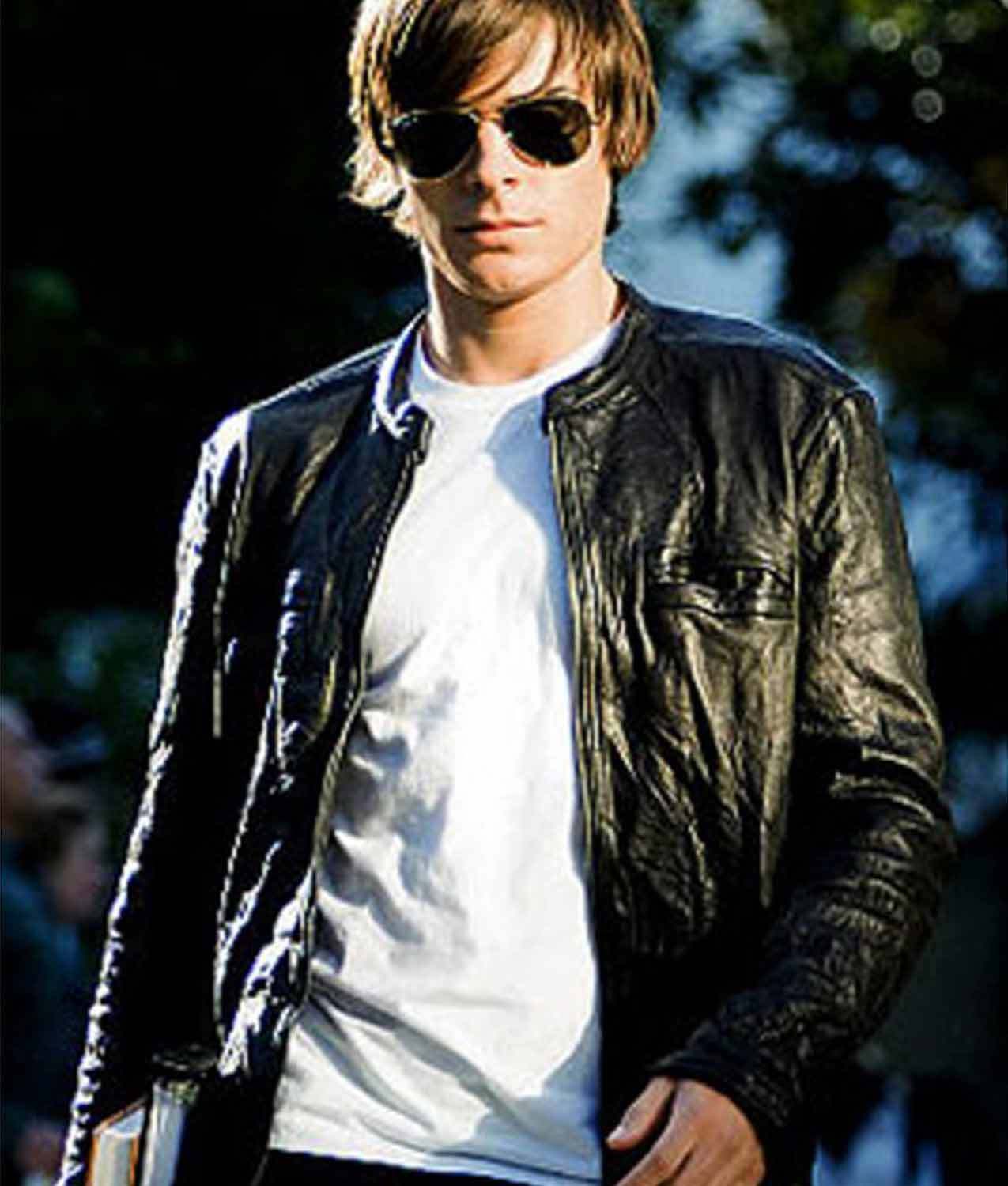 17 Again Mike O Donnell Leather Jacket