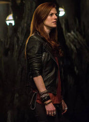 The Last Witch Hunter Rose Leslie Leather Jacket
