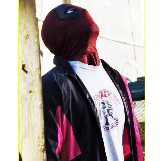 Dead-pool 2 Ryan Reynolds Satin Jacket