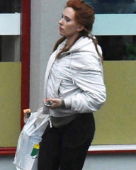 Black Widow Scarlett Johansson Hooded Jacket