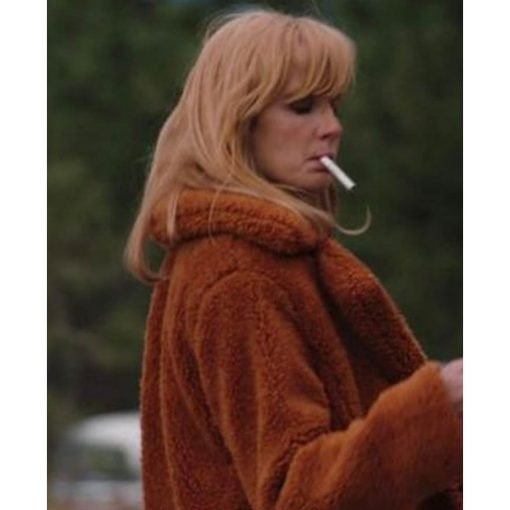 Yellowstone Kelly Reilly Fur Jacket