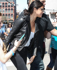 SELENA GOMEZ NEW YORK LEATHER JACKET