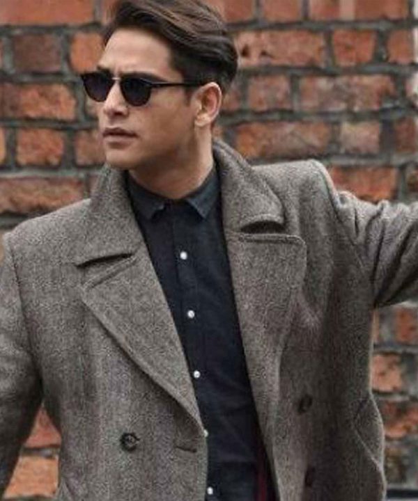 Luke Pasqualino Wool Trench Coat