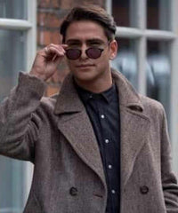 Luke Pasqualino Wool Trench Coat