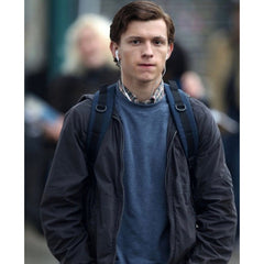 Spider Man Homecoming Grey Cotton Jacket