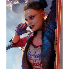 Margot Robbie Leather Jacket