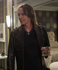 Supernatural Rick Springfield Black Leather Jacket