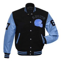 Tom Hardy Venom 2 Eddie Brock Detroit Lions Varsity Jacket