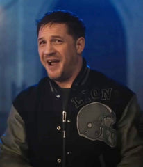 Tom Hardy Black Bomber Jacket