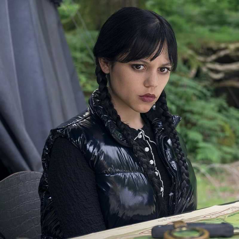 Jenna Ortega Wednesday Season 2 Puffer Vest