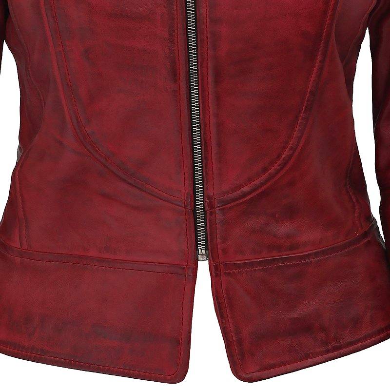 Women's Slim Fit Leather Jacket